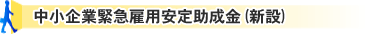 中小企業緊急雇用安定助成金(新設)